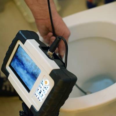 Analyse par caméra endoscopique de canalisations domestiques